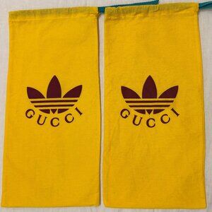 Original Adidas x Gucci Gazelle Shoe Bags - Perfect Condition- NEVER USED